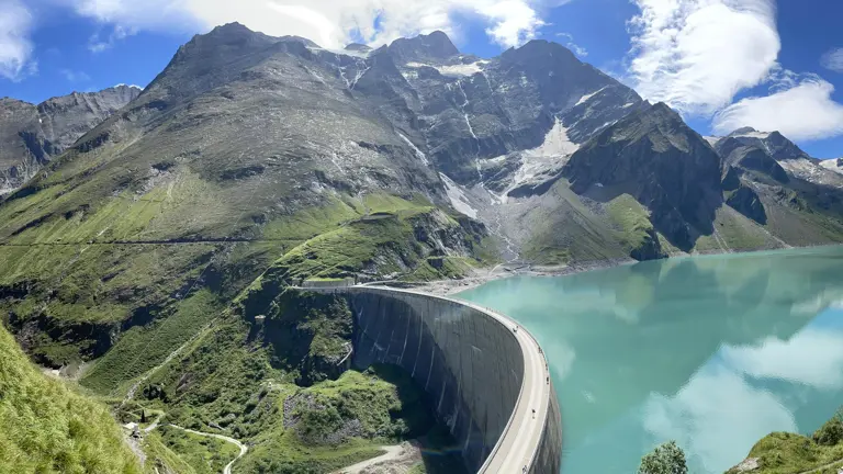 A scenic view of a landscape