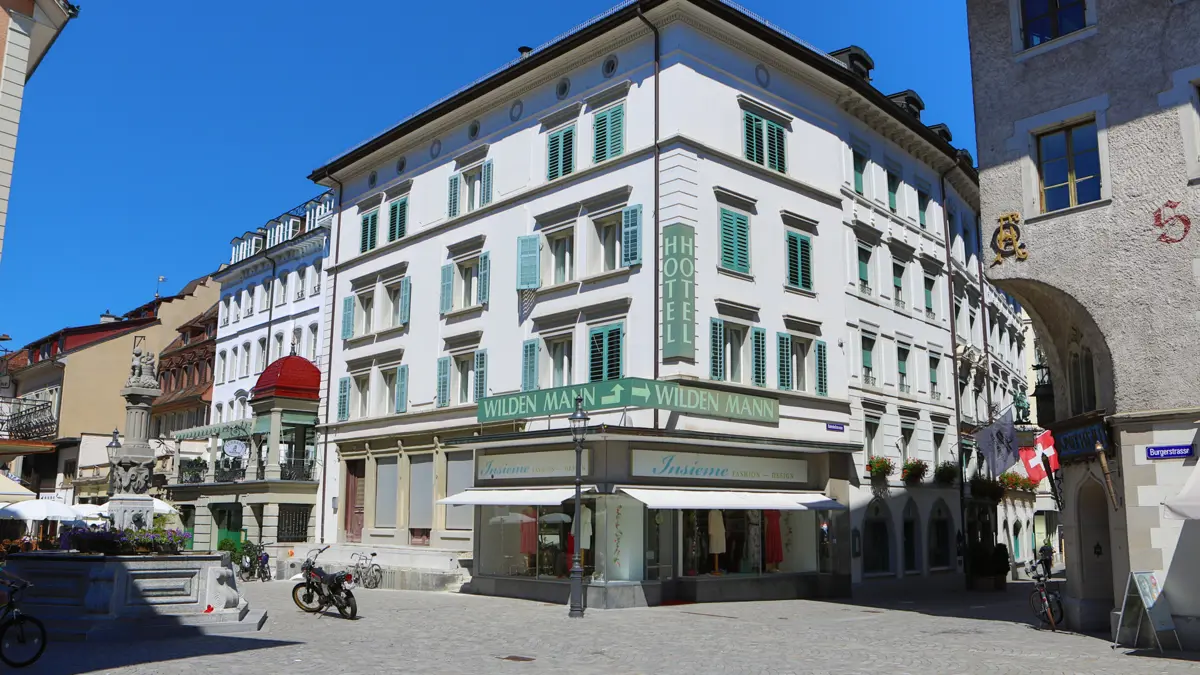 Hotel Wilden Mann Lucerne Exterior