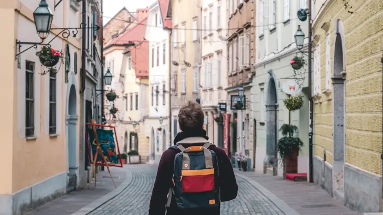 A scenic view of a landscape