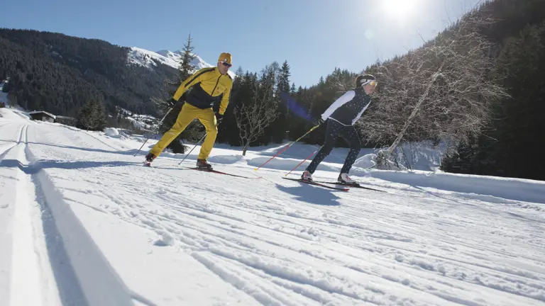 A scenic view of a landscape