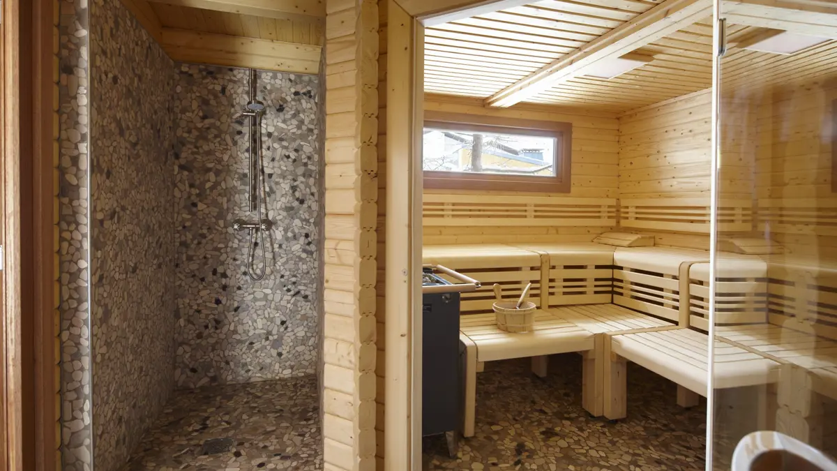 Hotel Chalet Mounier Les Deux Alpes Wellness Area Sauna