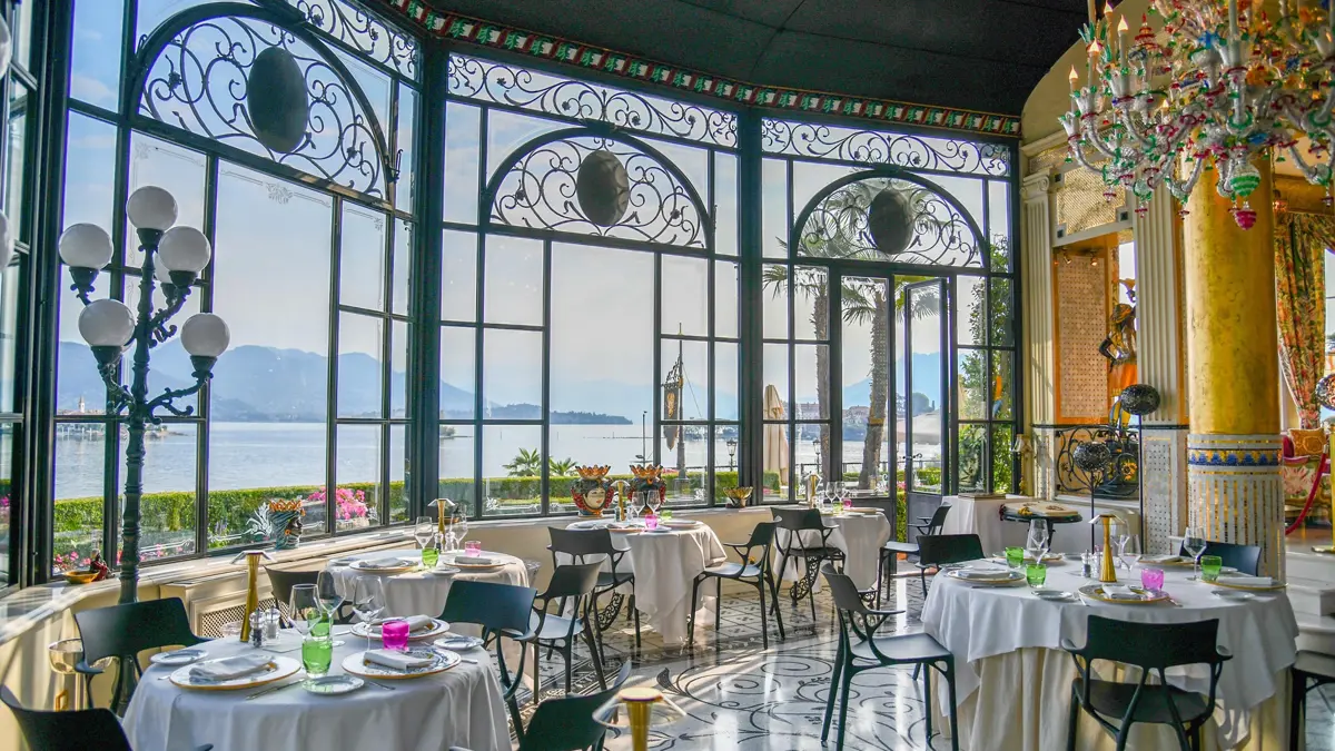 Villa E Palazzo Aminta Stresa Lake Maggiore Mori Restaurant