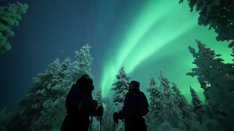 A scenic view of a landscape