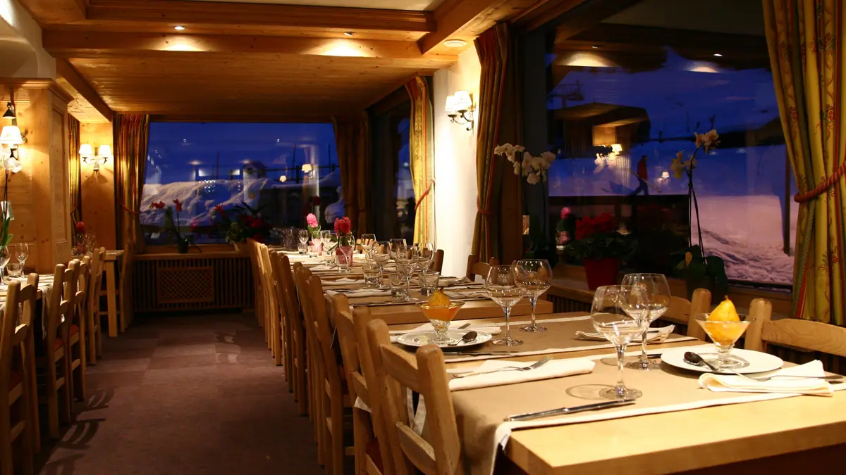 Hotel Les Flocons Courchevel Restaurant