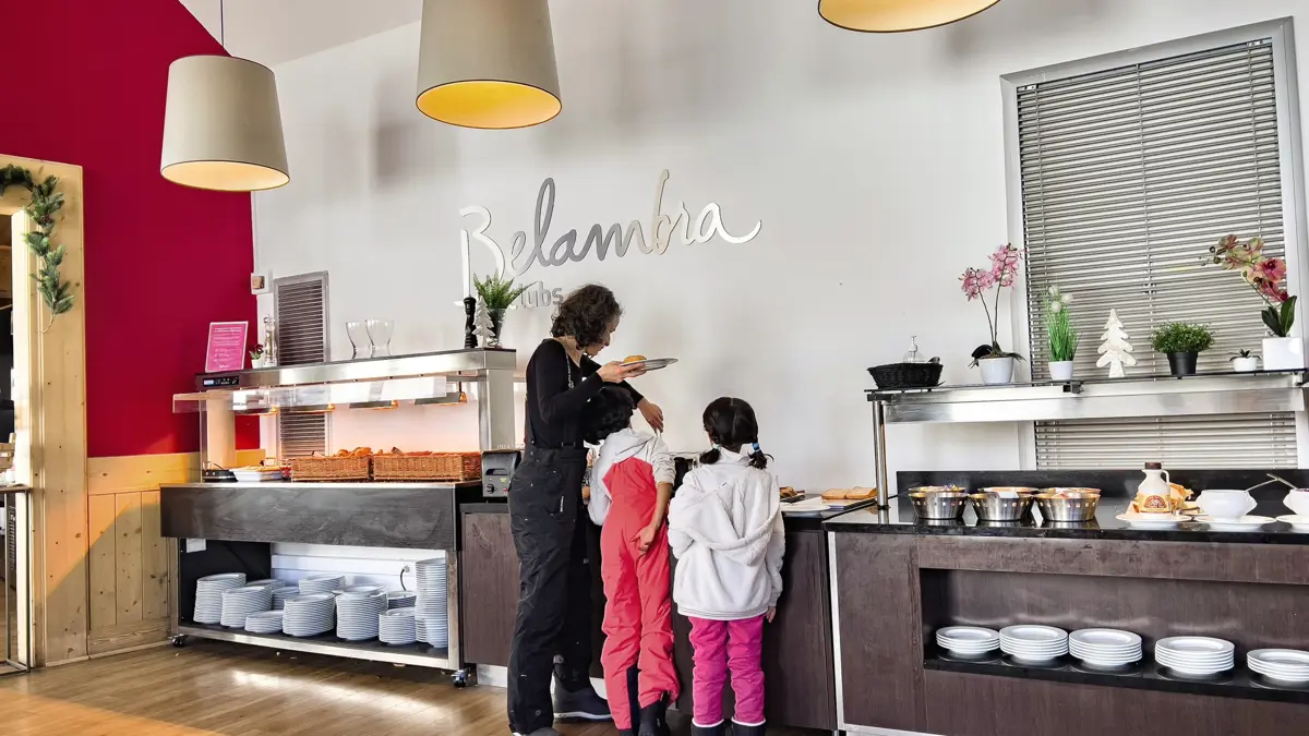 Hotel Les Bruyères Les Menuires Restaurant Buffet