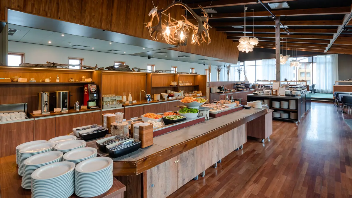 Ylläs Saaga Spa Hotel Yllas Restaurant Buffet