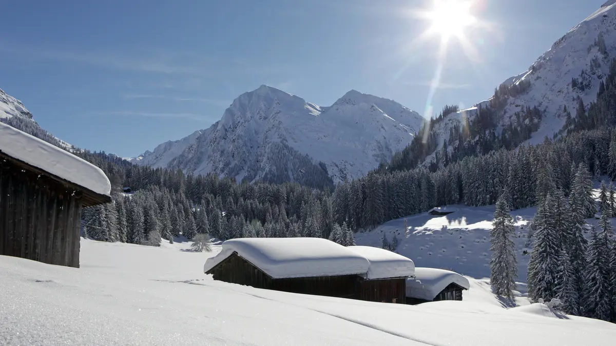 Winter Klosters Landschaft (C)Jakobjägli