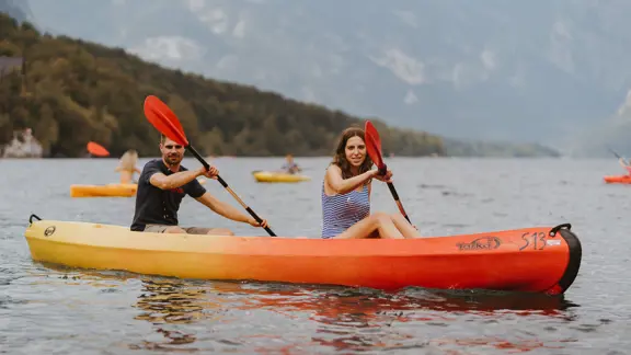 Lake Bohinj kayaking