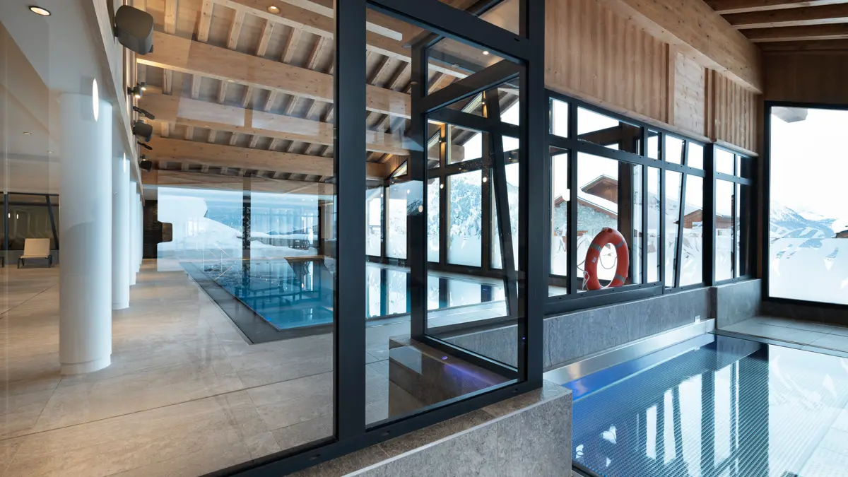 Residence Alpen Lodge Apartments La Rosiere Pool
