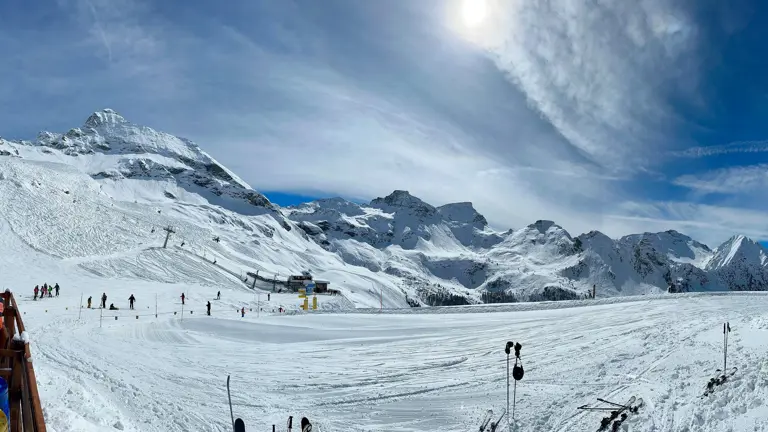 A scenic view of a landscape