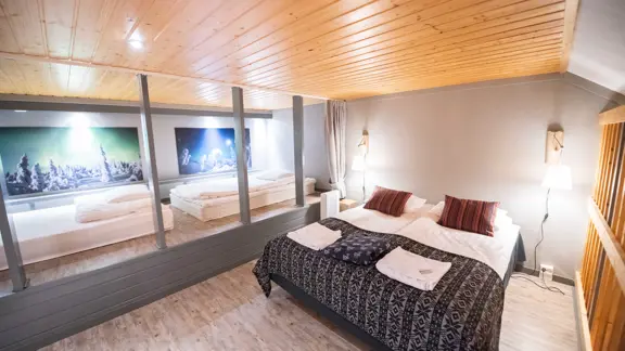 Wilderness room with extra bed mezzanine