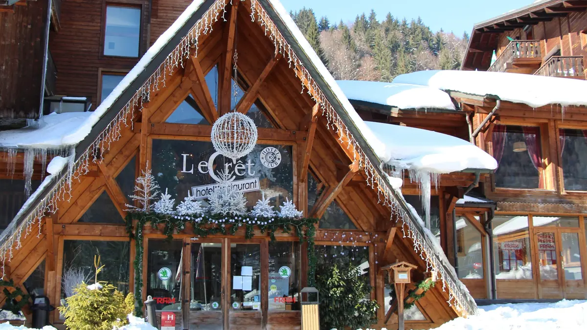Hotel Le Cret Morzine Exterior
