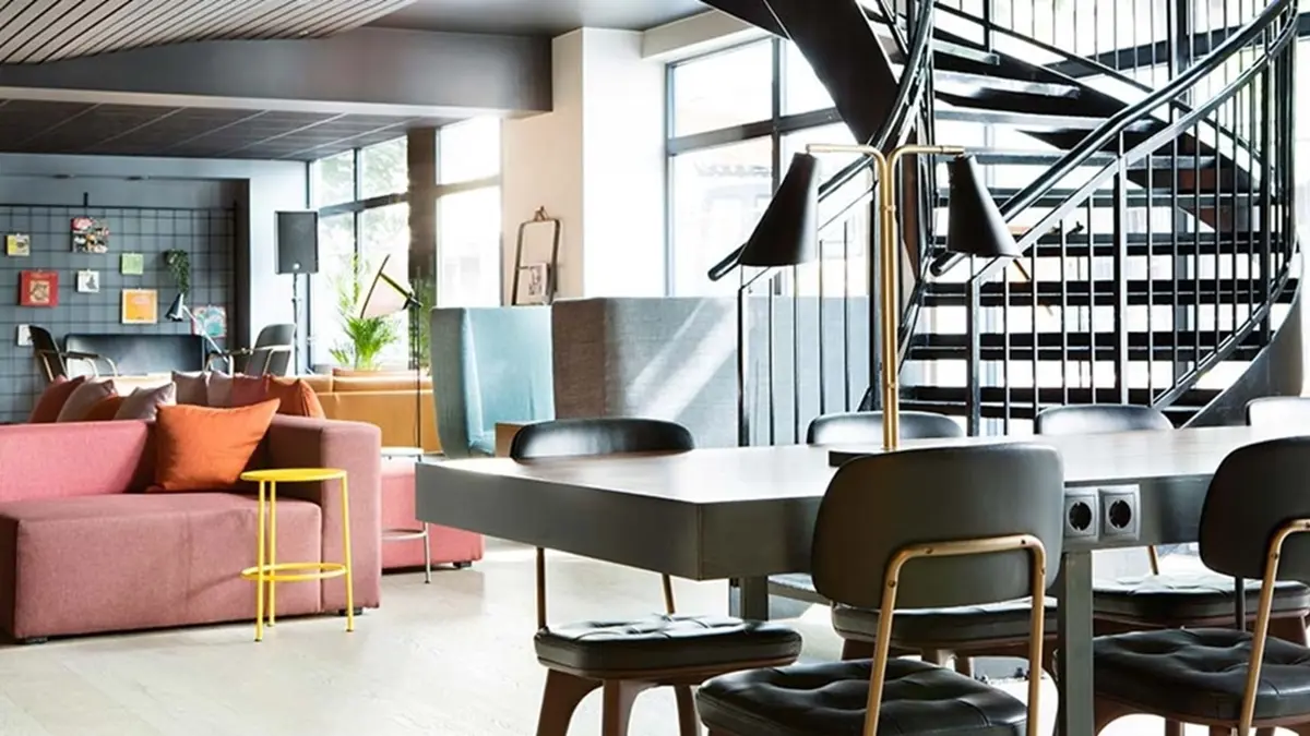 Lobby Interior Comfort Hotel Holberg