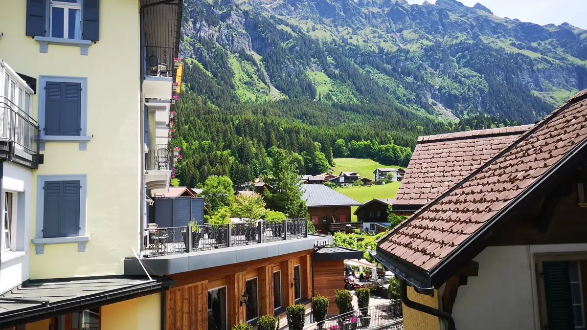 Residence Bernerhof Apartments Wengen View