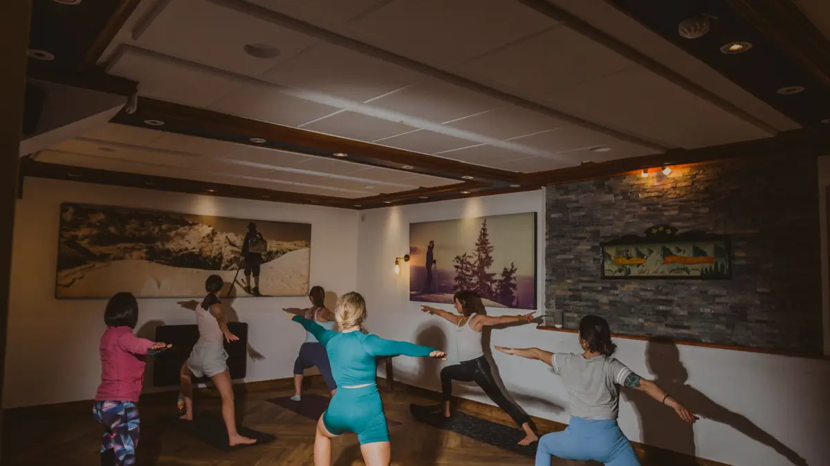 Hotel Grangettes Meribel Yoga Class