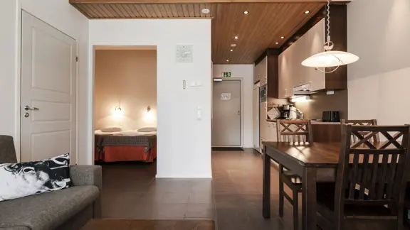 One bedroom alcove apartment