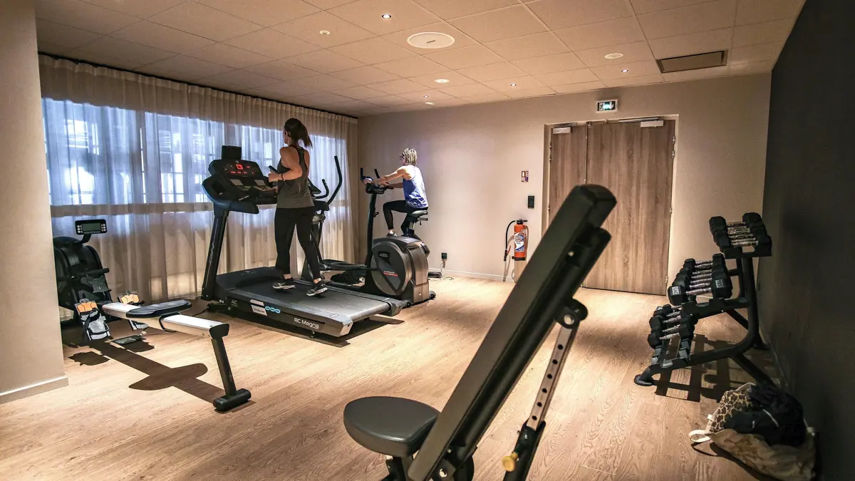 Hotel Les Cretes Les Deux Alpes Fitness Room