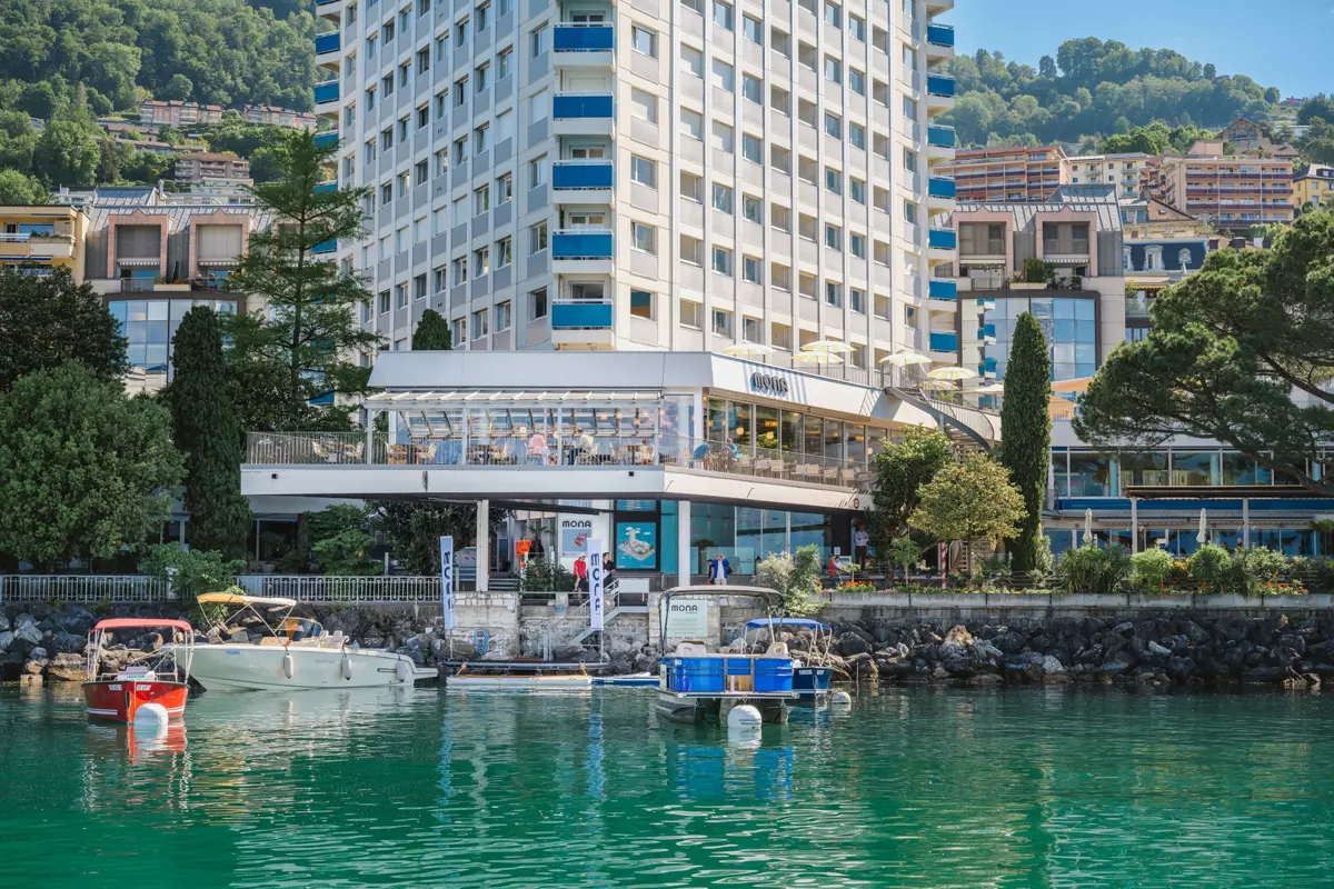 Hotel Mona Montreux Mona Marina Lakeside Location