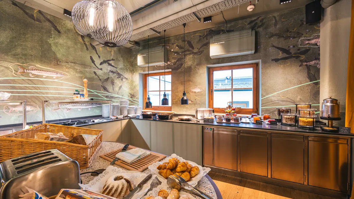 Hotel Fischerwirt Zell Am See Breakfast Buffet 2
