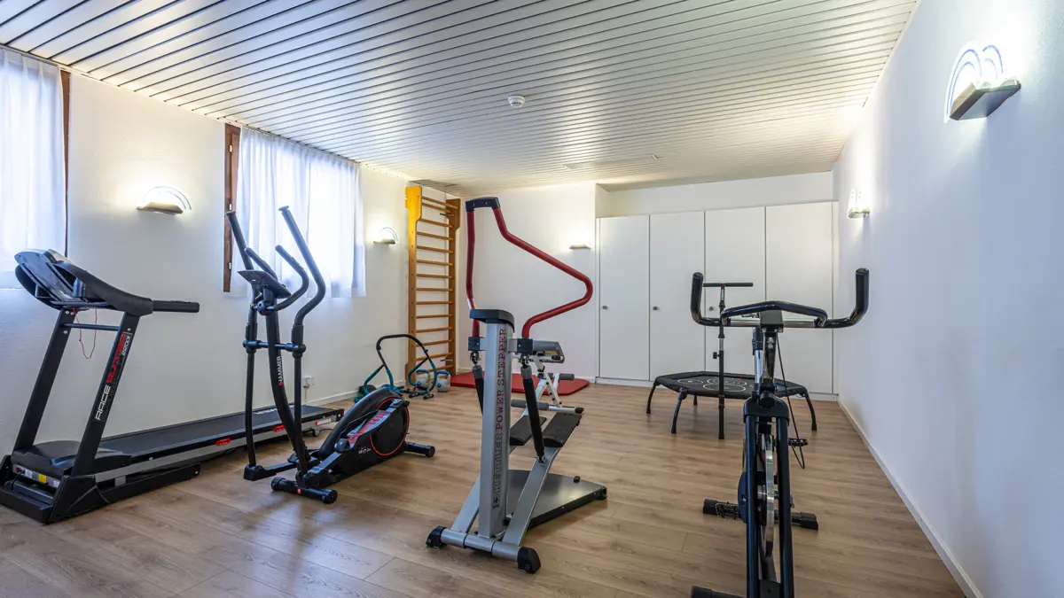 Hotel Central Sport Davos .Ftiness Room