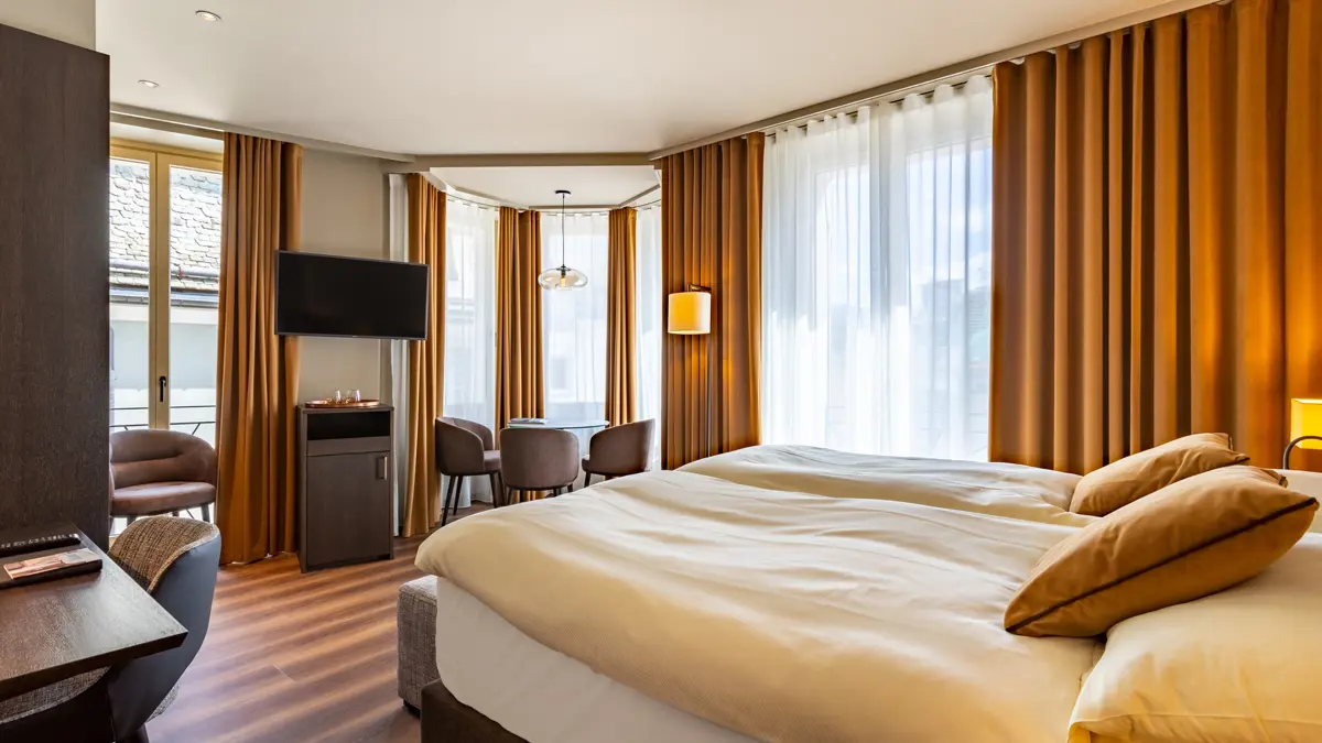 Hotel Monopol St Moritz Example Double Deluxe Room