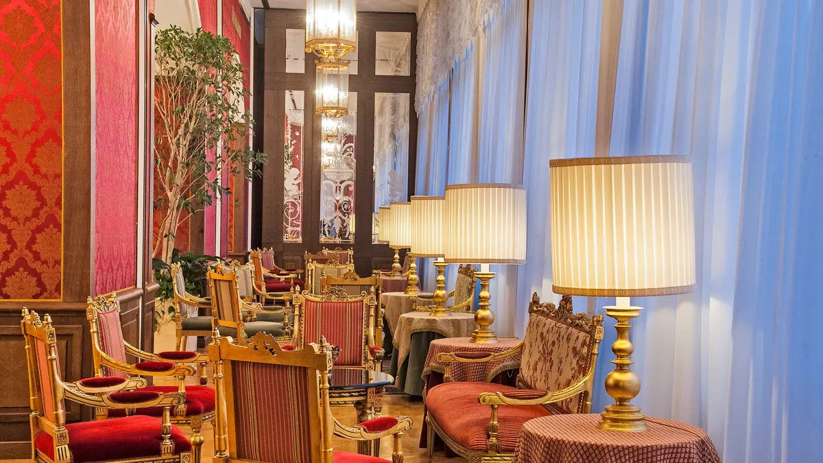 Hotel Regina Palace, Stresa, Lake Maggiore, Bar Lounge