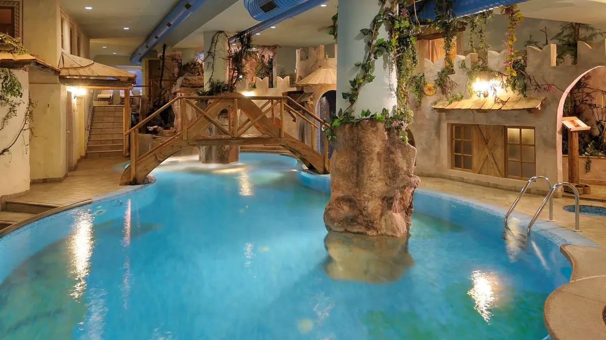 Hotel La Perla, Canazei, Dolomites, Indoor Pool & Spa