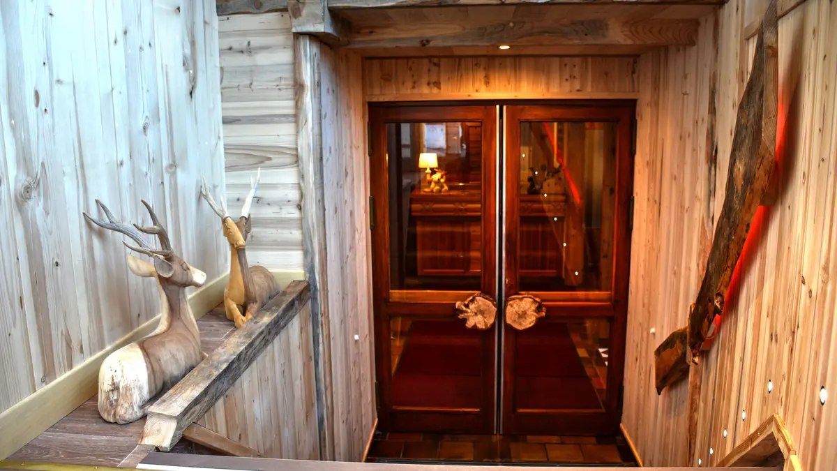 Hotel Serre Palas Les Deux Alpes Entrance