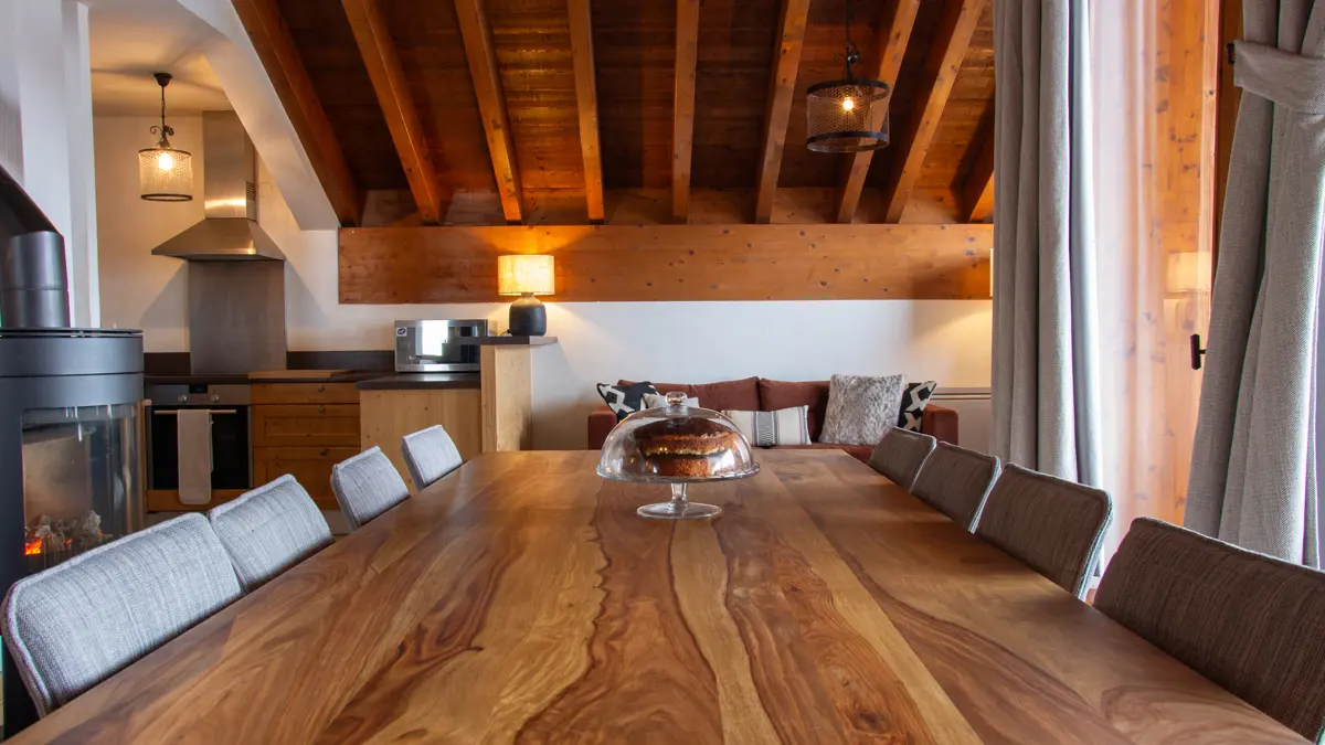 Chalet Mathilde Val Thorens Dining Area