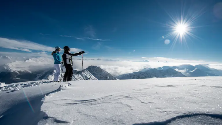 A scenic view of a landscape