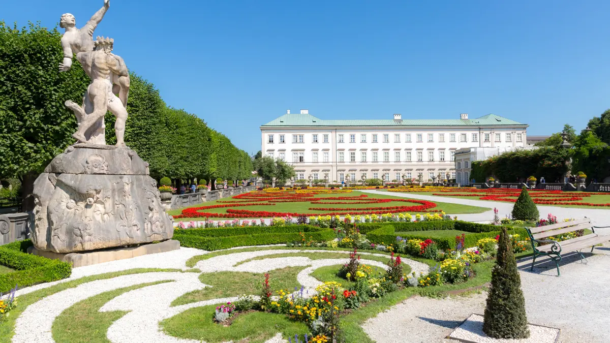 Mirabell Gardens Salzburg Austria