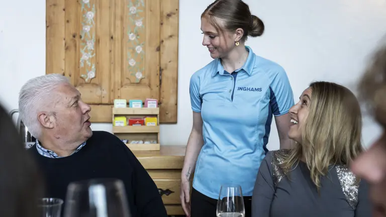 A scenic view of a landscape