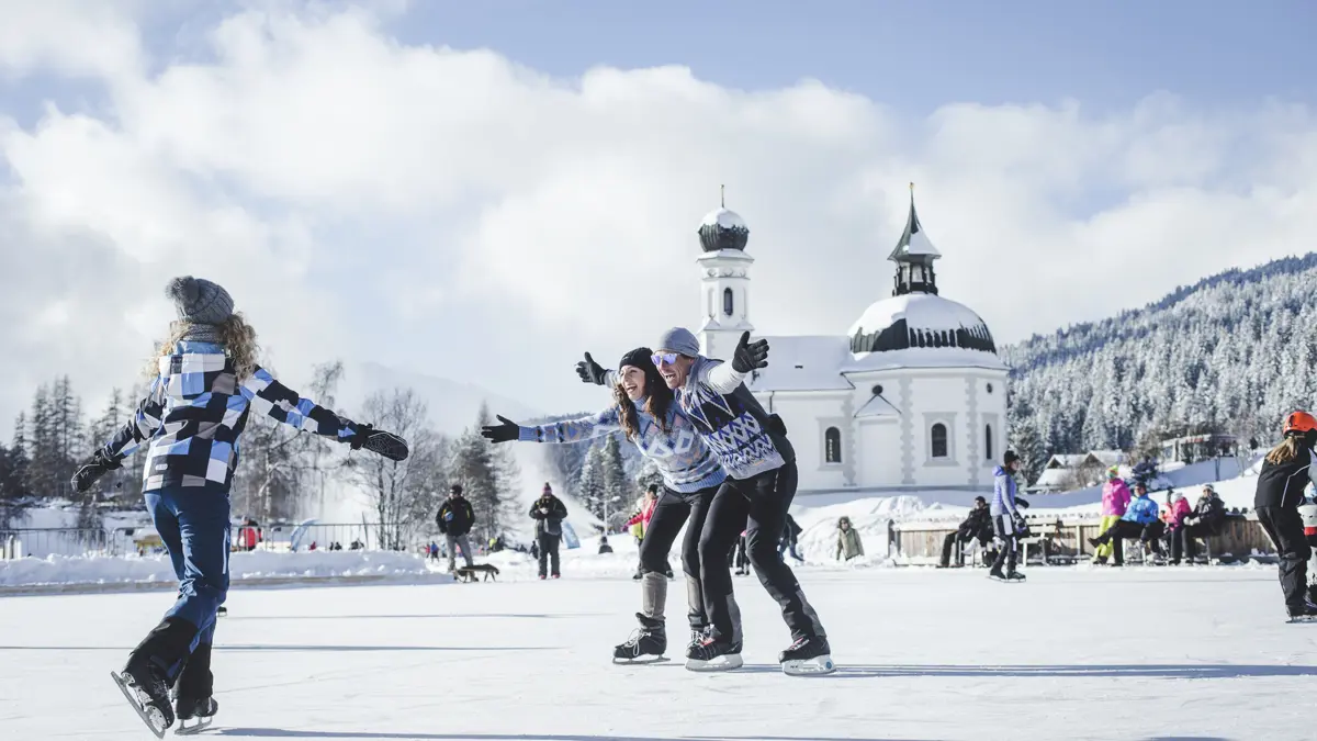 Seefeld Ski Resort Winter Ice Skating C Stephan Elsler