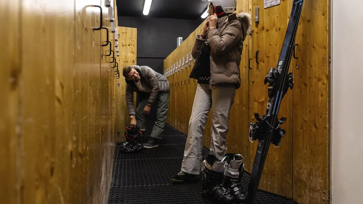 Hotel Val Claret All Inclusive Tignes ski room