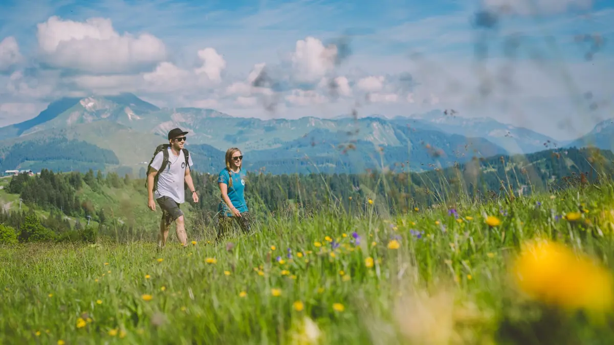 Hiking near Morzine