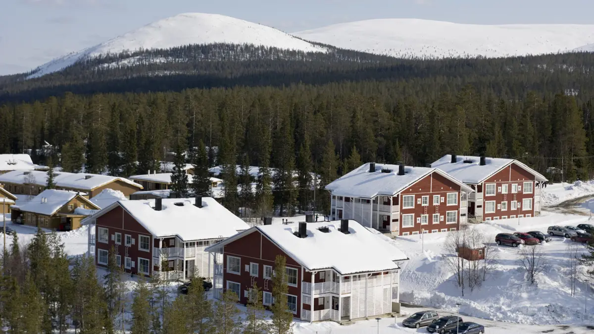 Akas Alp Apartments Yllas Exterior