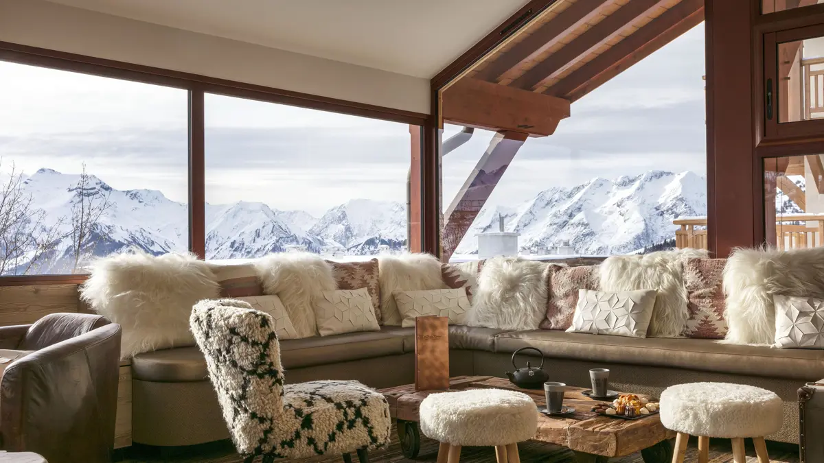 Grandes Rousses Hotel And Spa Alpe D'huez Bar And Lounge 4