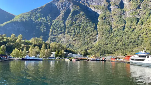 Flam Aurland Norway Town Of Flam