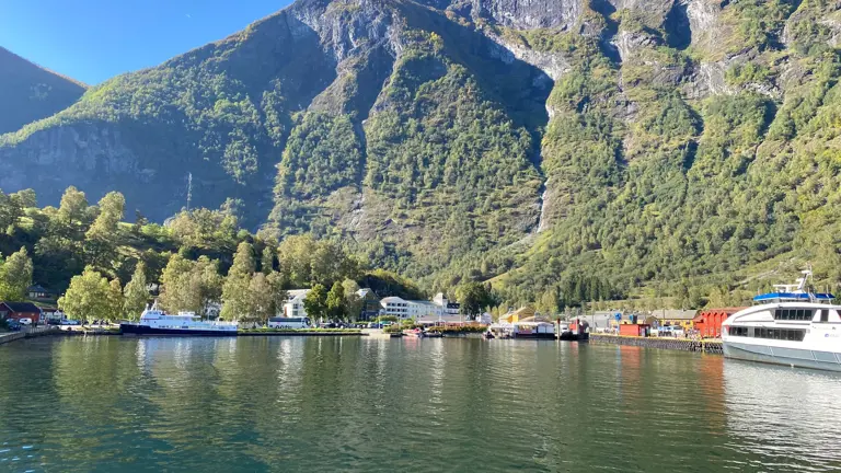 A scenic view of a landscape