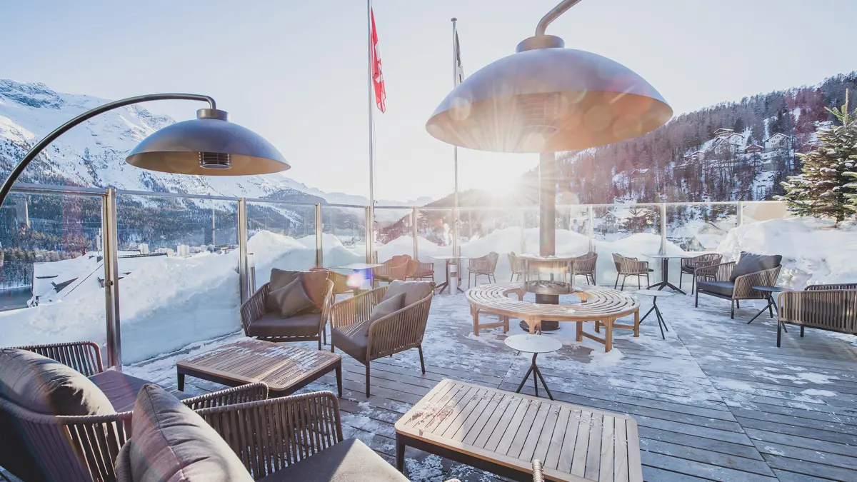 Hotel Monopol St Moritz Terrace