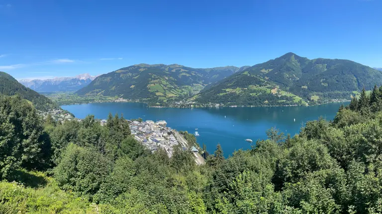 A scenic view of a landscape