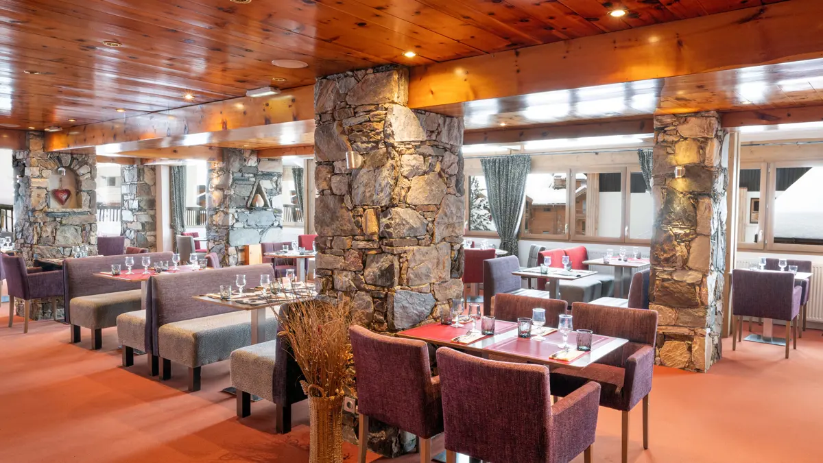 Hotel L'aiguille Percee Tignes Restaurant
