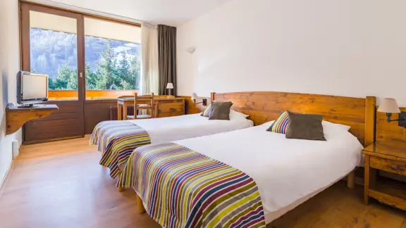 Twin south facing room 