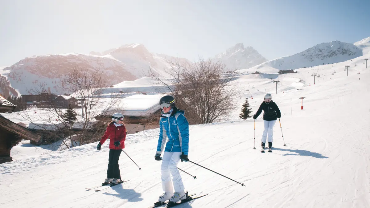 Courchevel Skiers