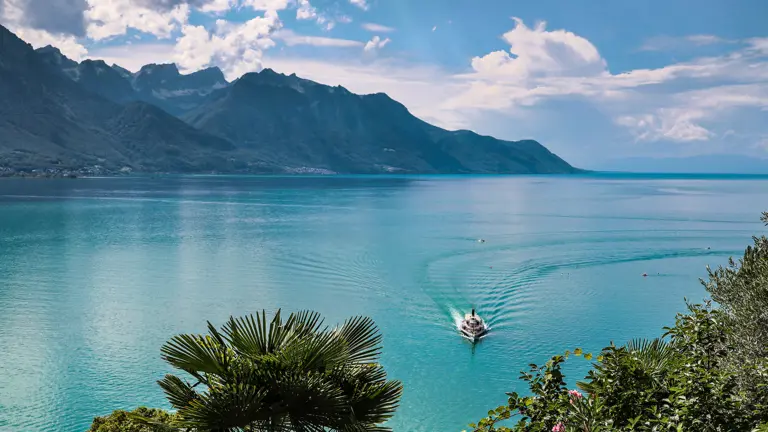 A scenic view of a landscape