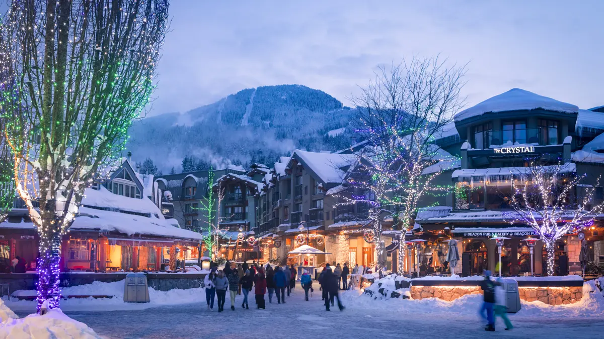 Whistler Village Centre © Tourism Whistler Justa Jeskova