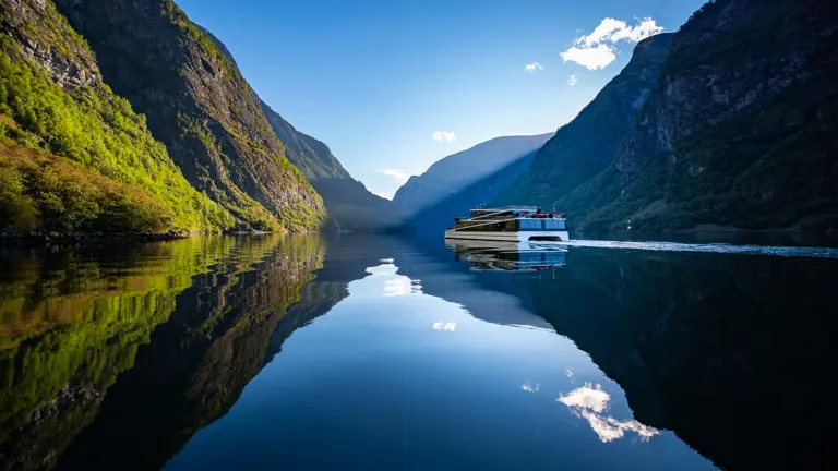 A scenic view of a landscape