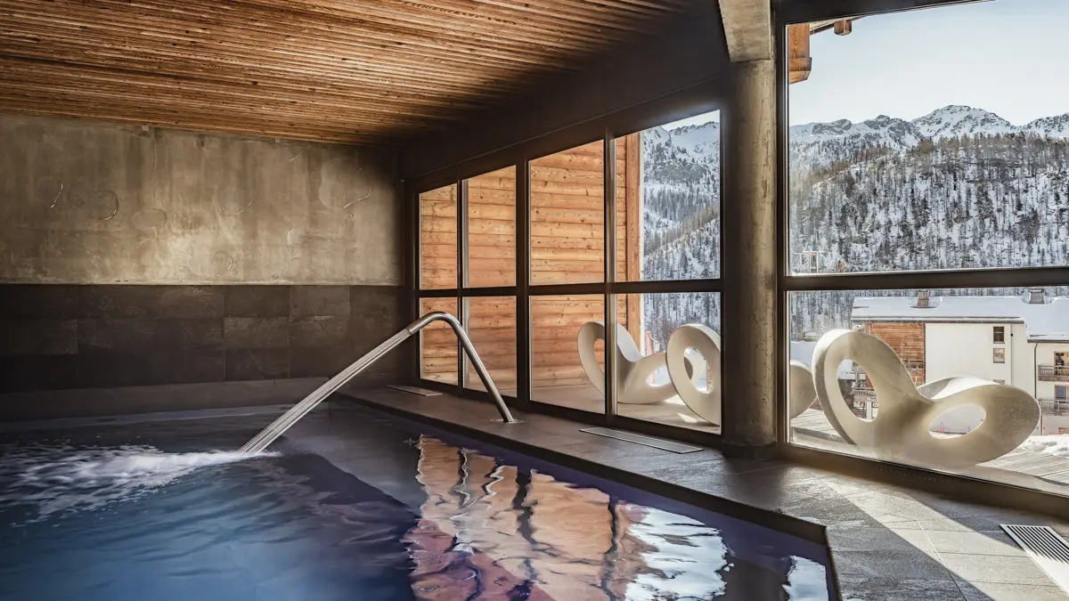 Hotel Anova Montgenevre .Spa Pool