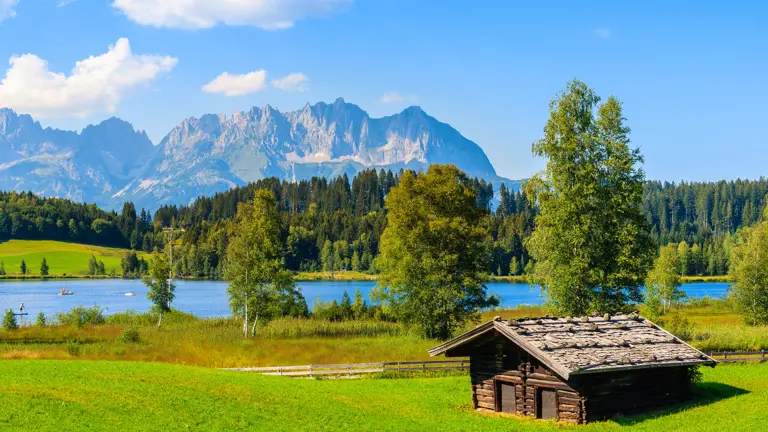 A scenic view of a landscape