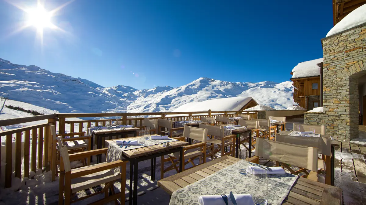 Hotel Le Kaya Les Menuires Terrace